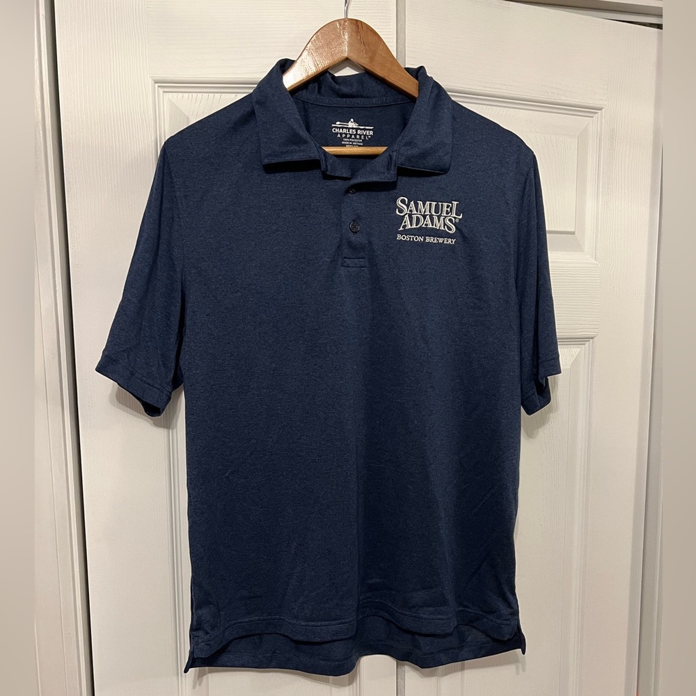 Medium Samuel Adam’s Boston Brewery Polo Shirt